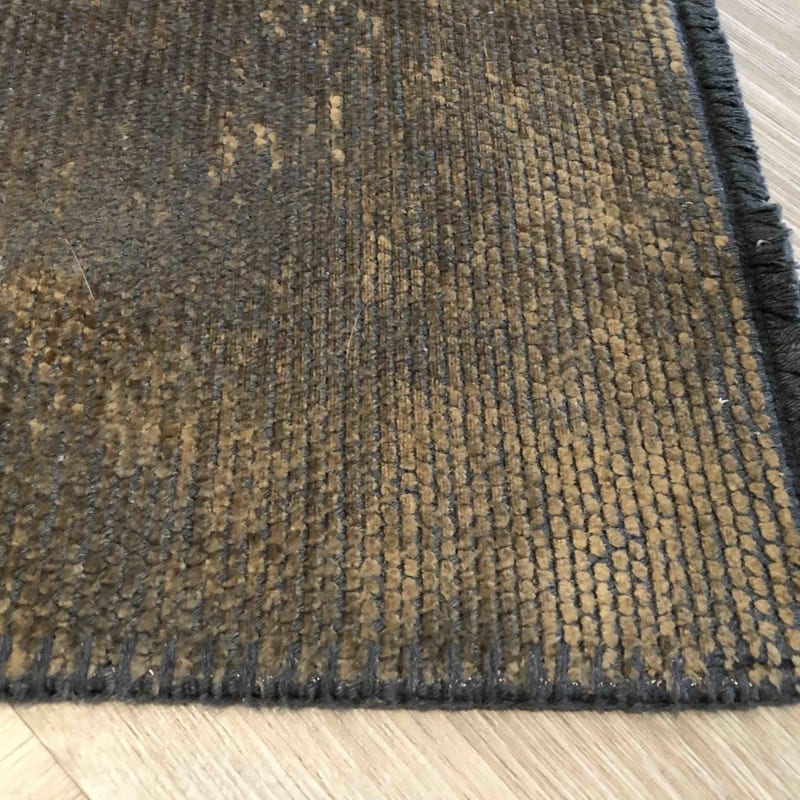Velours vintage vloerkleed - Royce 18 donkerbruin