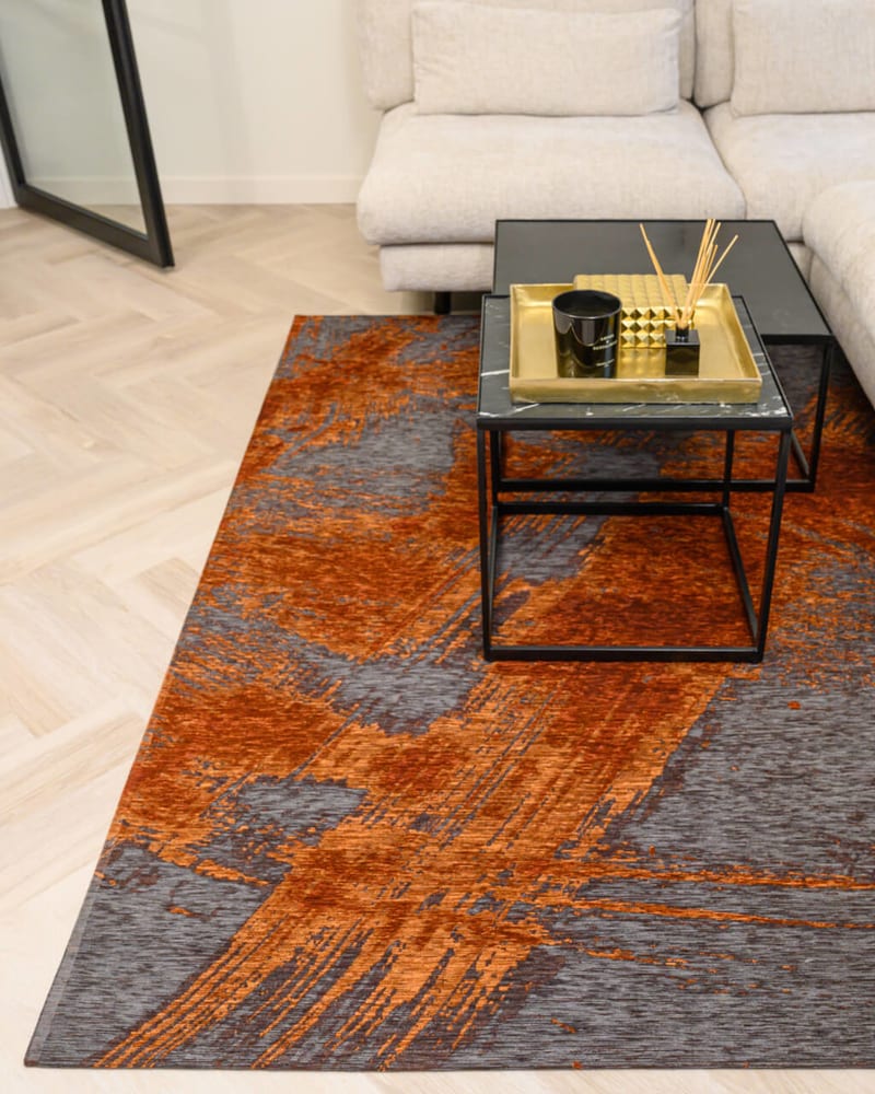 Floorpassion Jairo 63 - Vintage vloerkleed Terra