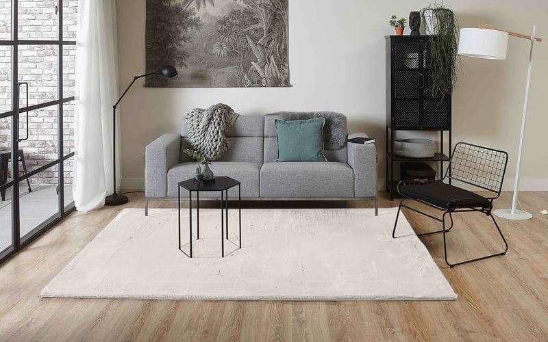 Fay Soft White - zacht vloerkleed