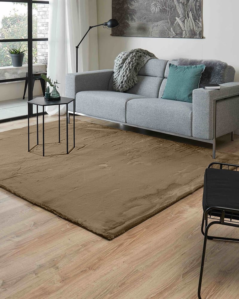 Floorpassion Fay Soft Faded Green 55 - zacht vloerkleed