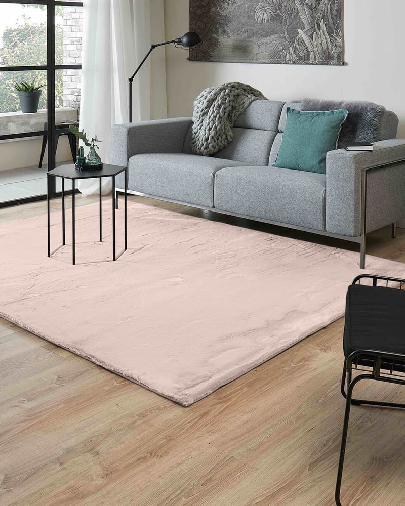 Floorpassion Fay Soft Pink - Zacht vloerkleed   