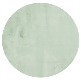 Fred van Leer Fay Soft Mintgroen - Rond vloerkleed zacht 