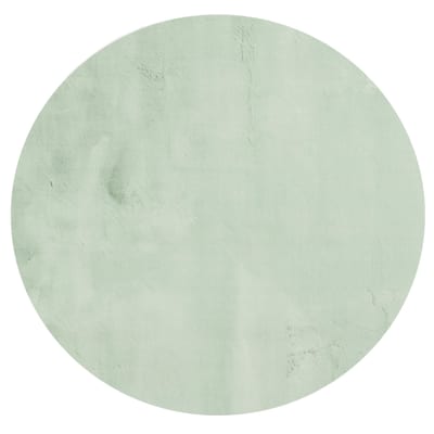 Fred van Leer Fay Soft Mintgroen - Rond vloerkleed zacht 