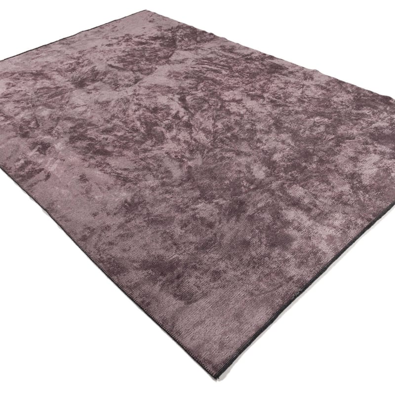 Velours vintage vloerkleed - Royce 43 - Dark Pink