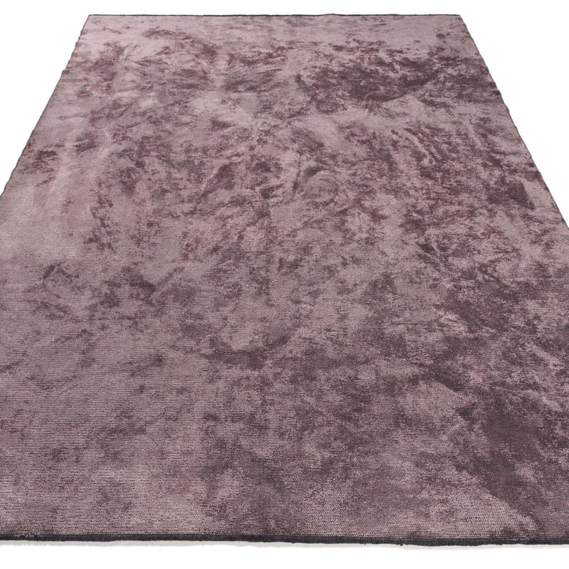 Velours vintage vloerkleed - Royce 43 - Dark Pink
