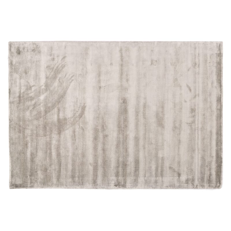 Ryker 22 - Velvet Viscose Vloerkleed Light Grey