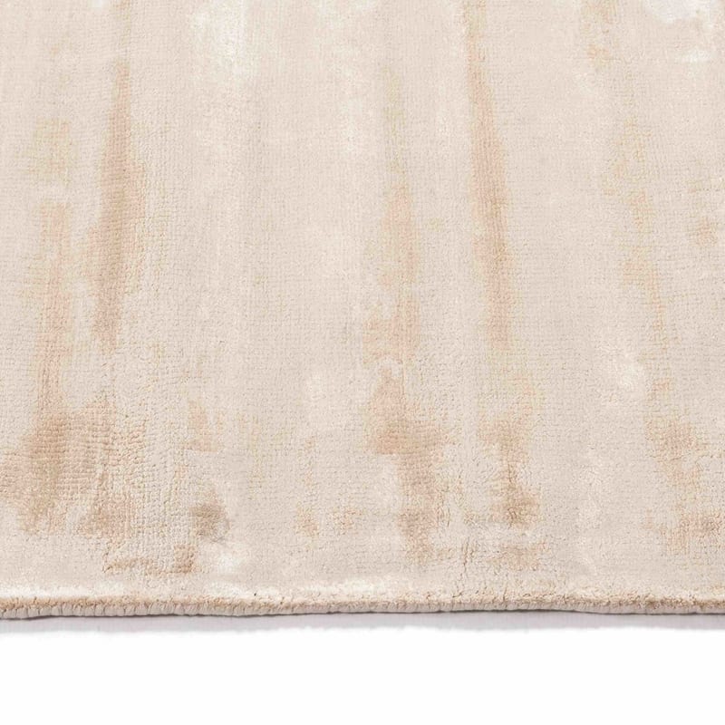 Ryker 13 - Velvet Viscose Vloerkleed Beige Creme