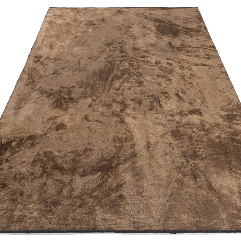 Velours vintage vloerkleed - Royce 16 Golden Brown