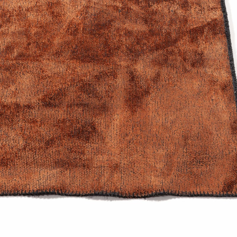 Velours vintage vloerkleed - Royce 63 -Terra Orange