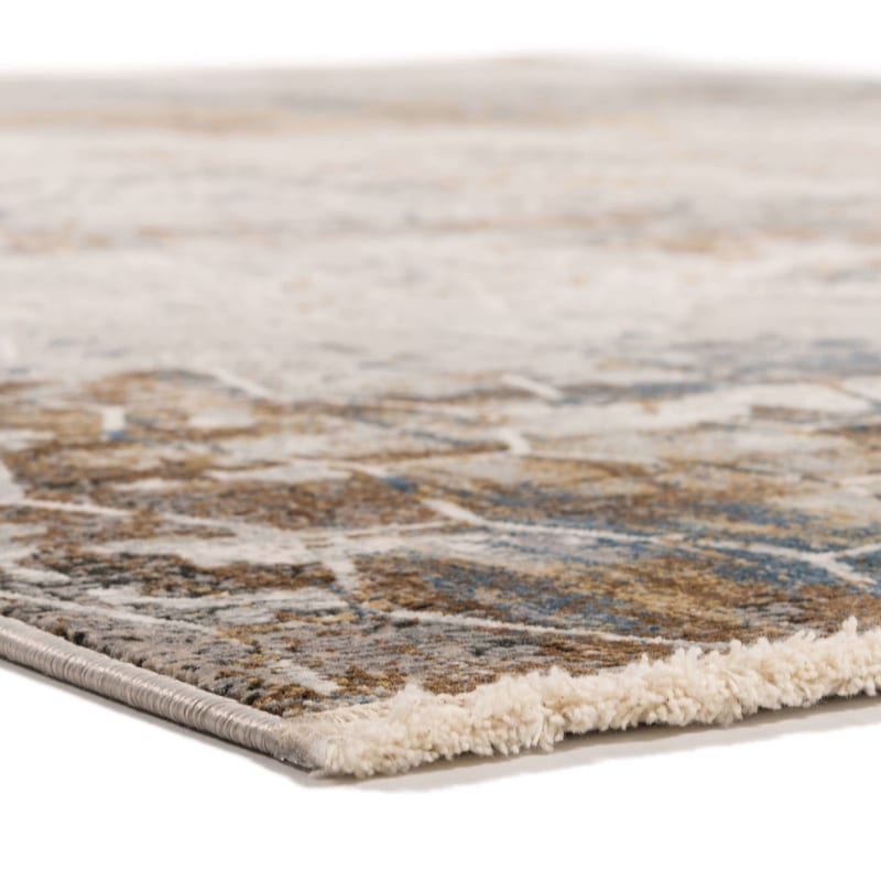 Safi 13 - Exclusief vintage tapijt in beige en bruin mix