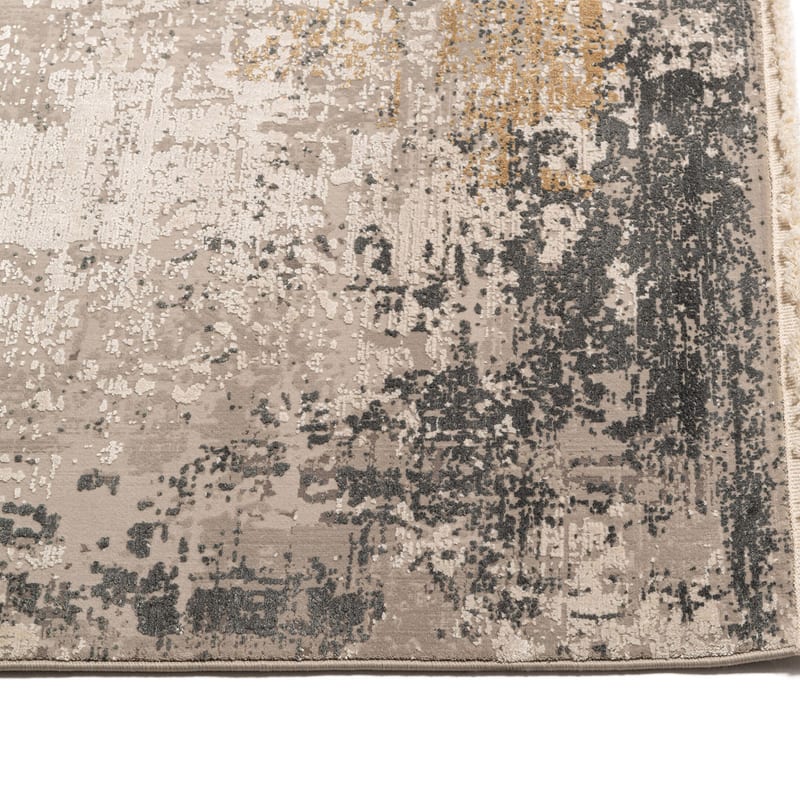 Safi 69 - Exclusief vintage tapijt in grijs/beige mix