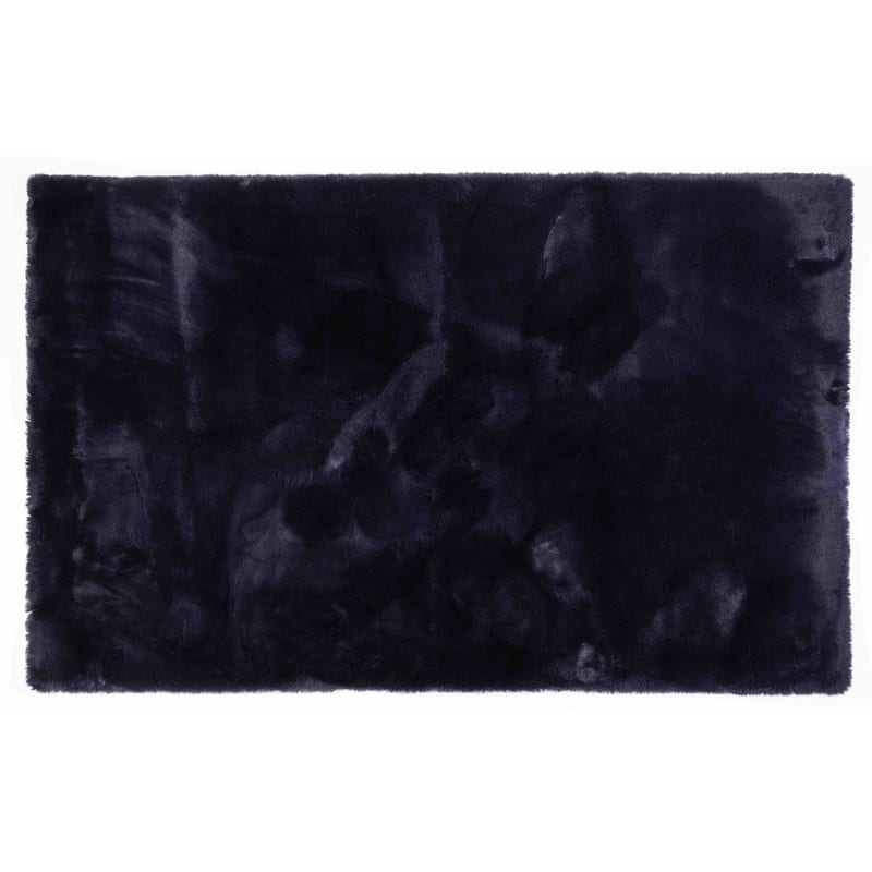 Hampton Dark Blue 36 - Premium zacht hoogpolig vloerkleed