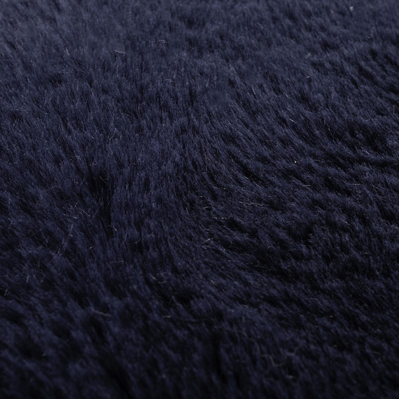 Hampton Dark Blue 36 - Premium zacht hoogpolig vloerkleed