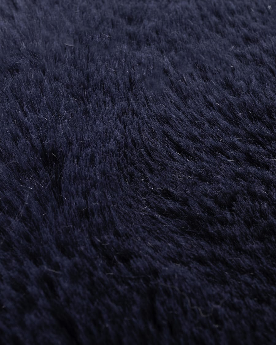 Hampton Dark Blue 36 - Premium zacht hoogpolig vloerkleed