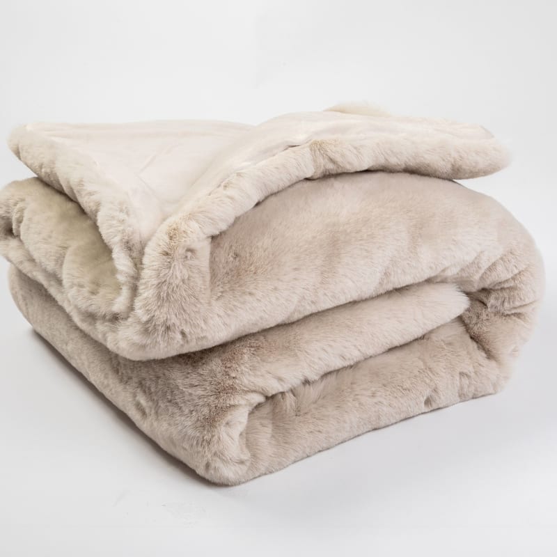 Faux Fur Plaid - Chalk White 11 - Floorpassion X Fred