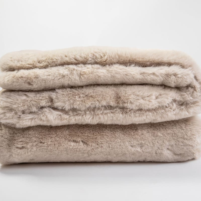 Faux Fur Plaid - Chalk White 11 - Floorpassion X Fred