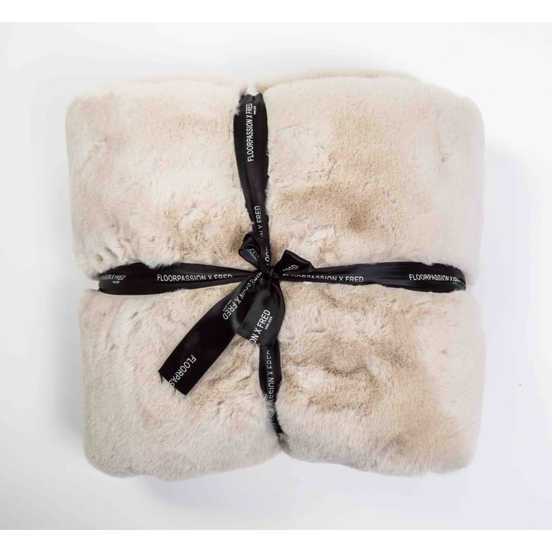 Faux Fur Plaid - Chalk White 11 - Floorpassion X Fred