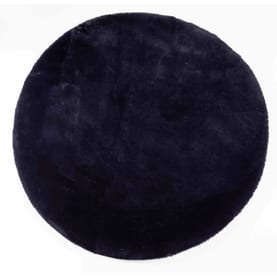 Fred van Leer Fay Soft Dark Blue 36 - Rond vloerkleed zacht  
