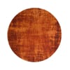 Floorpassion Réal 63 - Rond Vintage vloerkleed in oranje / bruin Floorpassion Réal 63 - Rond Vintage vloerkleed in oranje / bruin
