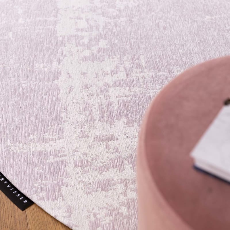 Prosper 42 Powder Rose - Rond vloerkleed Mart Visser