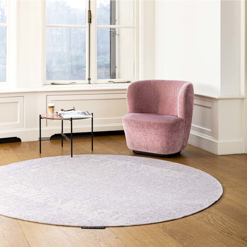 Prosper 42 Powder Rose - Rond vloerkleed Mart Visser