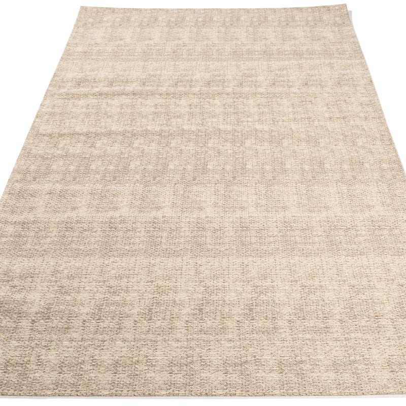Barra 12 - Outdoor vloerkleed in dessert sand beige