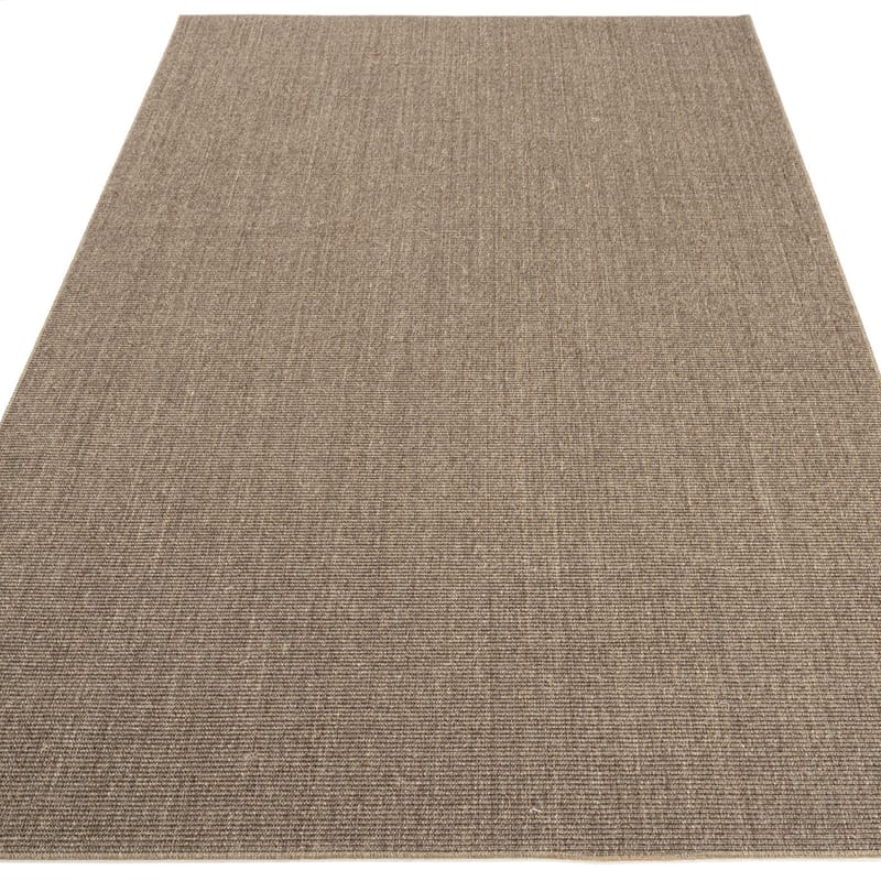 Premium 22 - Prachtig sisal vloerkleed in het Naturel Grijs,  blind afgewerkt
