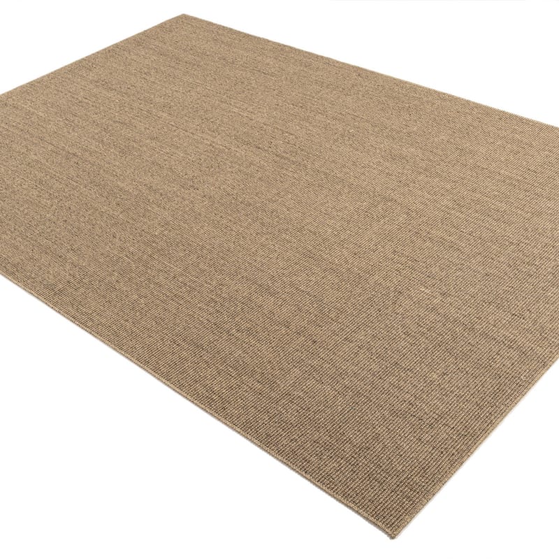 Premium 17 - Prachtig sisal vloerkleed in het Bruin / Grijs, blind afgewerkt