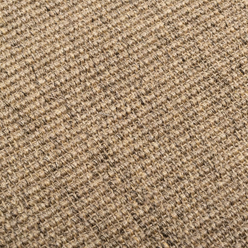Premium 17 - Prachtig sisal vloerkleed in het Bruin / Grijs, blind afgewerkt