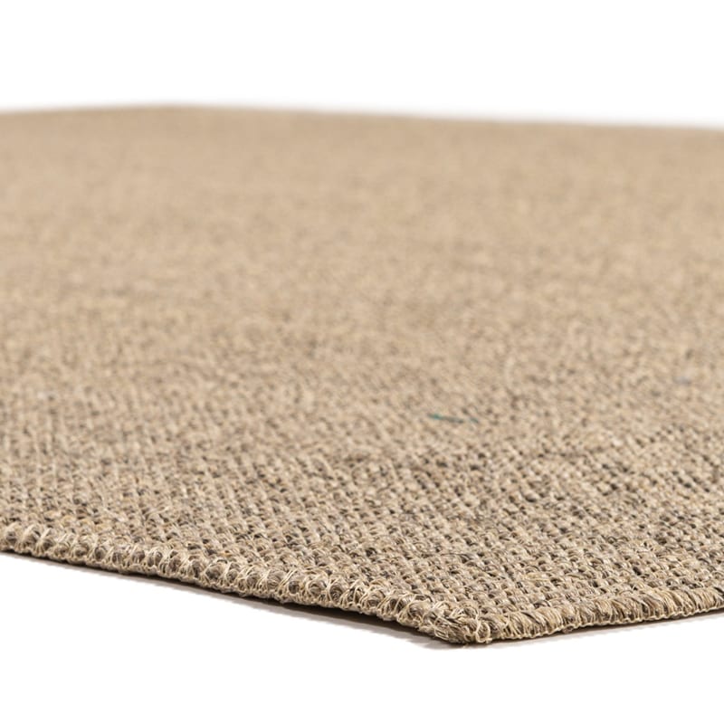 Premium 17 - Prachtig sisal vloerkleed in het Bruin / Grijs, blind afgewerkt