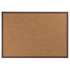 Floorpassion Sisal Outdoor 18 - Sisal vloerkleed voor buiten in donkerbruin met bruine band Floorpassion Sisal Outdoor 18 - Sisal vloerkleed voor buiten in donkerbruin met bruine band