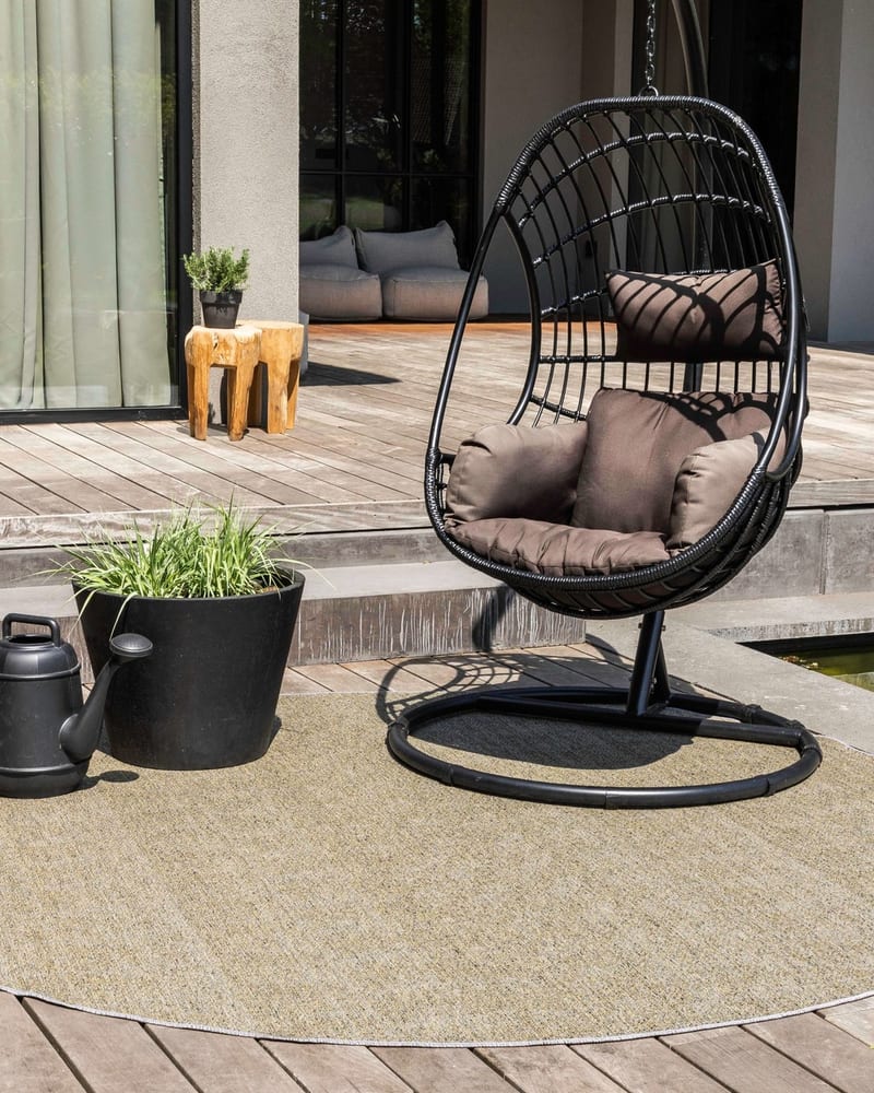 Floorpassion Barra 23 - Rond Outdoor vloerkleed