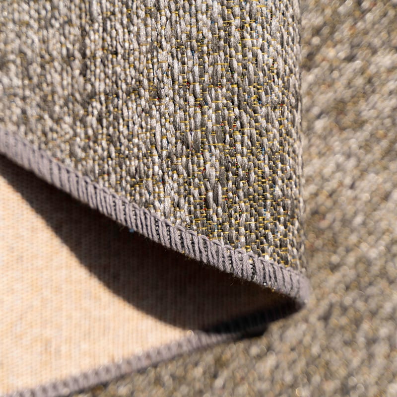 Barra 23 - Rond Outdoor vloerkleed in nature grey