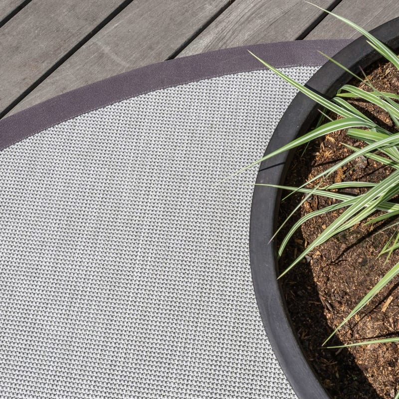 Botanique 23 - Rond Outdoor vloerkleed - Natural Grey