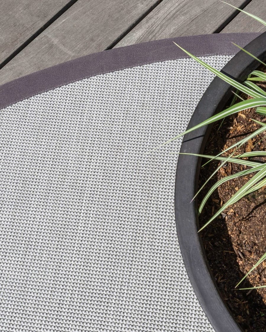 Botanique 23 - Rond Outdoor vloerkleed - Natural Grey