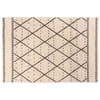 Floorpassion Matan 12 - Luxe Hoogpolig wollen vloerkleed in Beige met symmetrisch patroon Floorpassion Matan 12 - Luxe Hoogpolig wollen vloerkleed in Beige met symmetrisch patroon