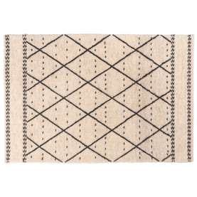 Floorpassion Matan 12 - Luxe wollen vloerkleed met patroon Floorpassion Matan 12 - Luxe wollen vloerkleed met patroon