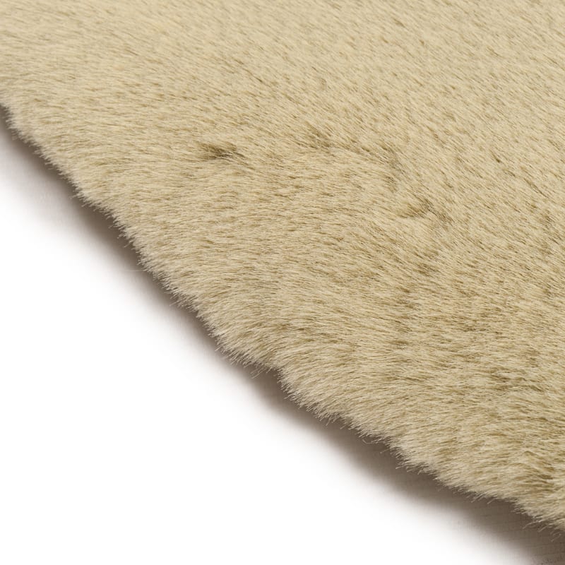 Hampton Sage Green 53 - Rond hoogpolig vloerkleed 