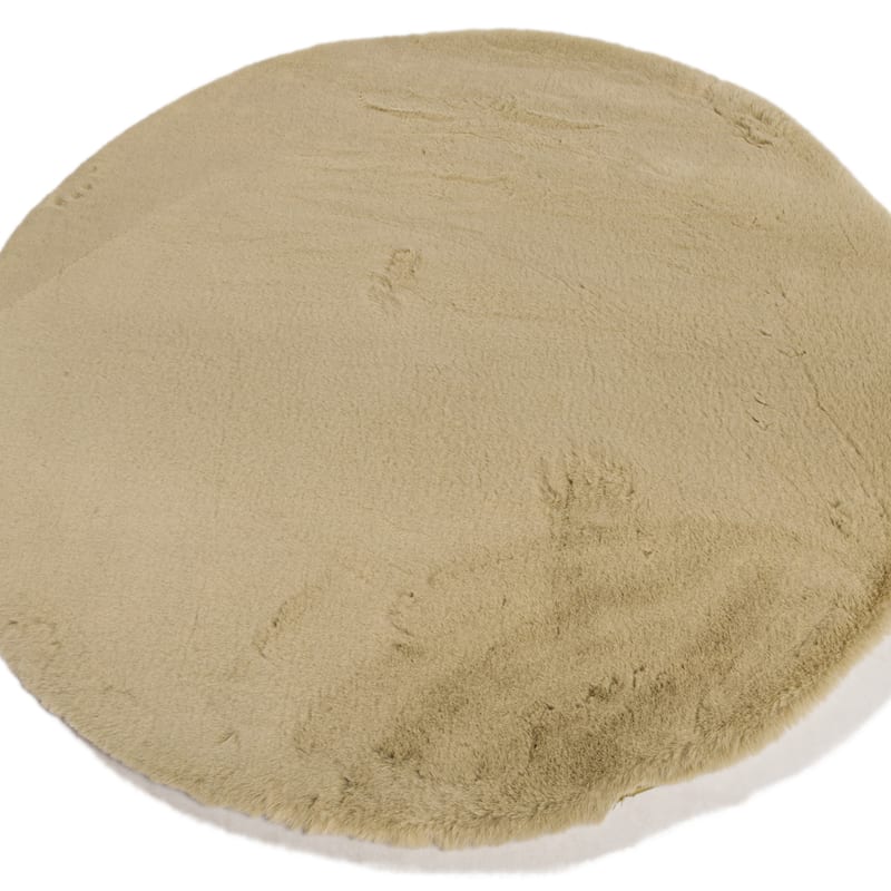 Hampton Sage Green 53 - Rond hoogpolig vloerkleed 