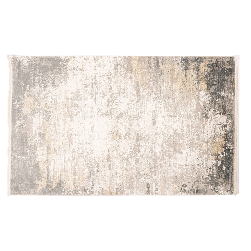 Safi 69 - Exclusief vintage tapijt in grijs/beige mix