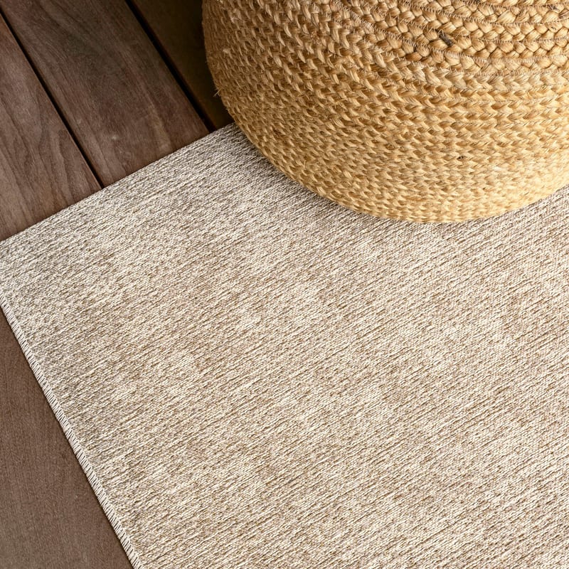 Barra 12 - Outdoor vloerkleed in dessert sand beige
