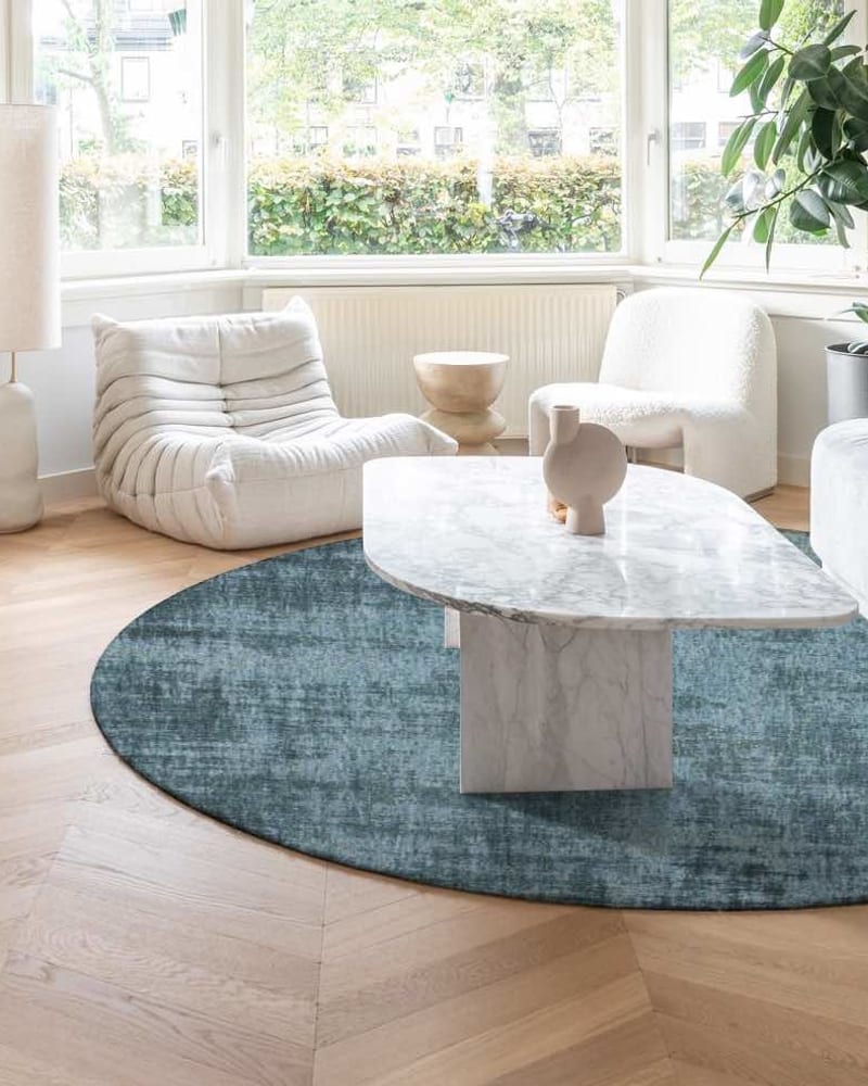 Floorpassion Réal 33 - Rond Vintage vloerkleed Floorpassion Réal 33 - Rond Vintage vloerkleed