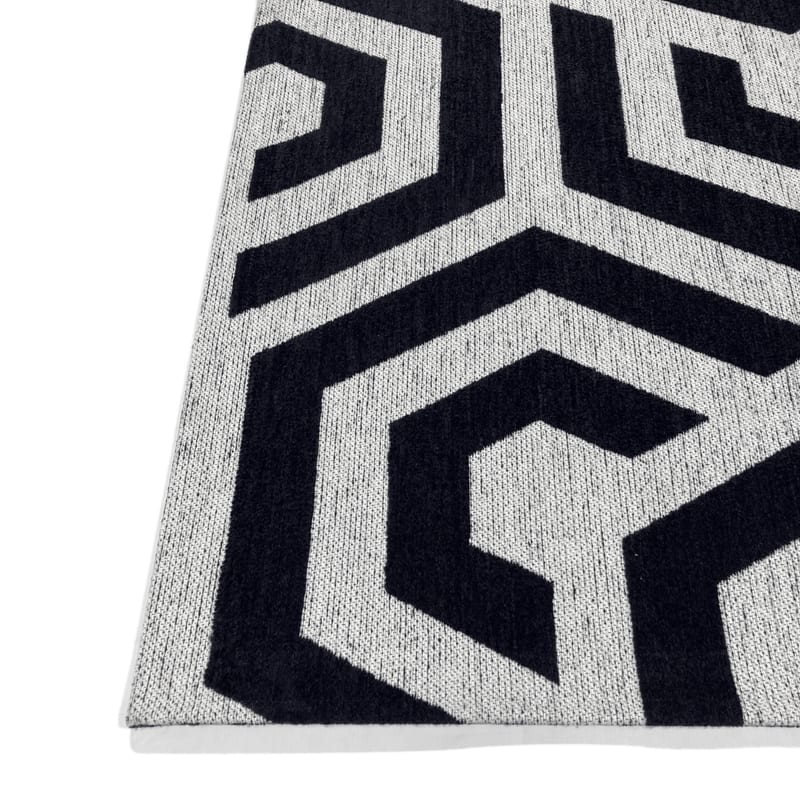 Bel Air - Design vloerkleed natural grey black