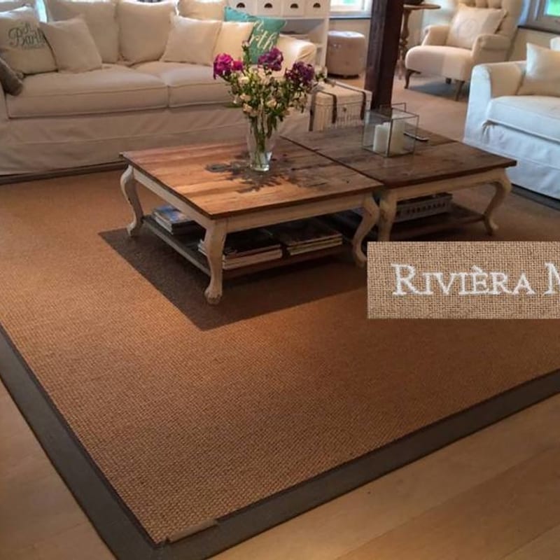 Vloerkleed Rivièra Maison EdgarTown 21 Grey band RM 21