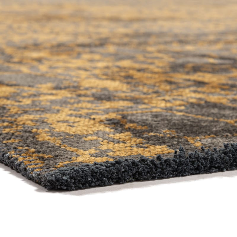 Velours slangenprint vloerkleed - Snake 62 - Copper