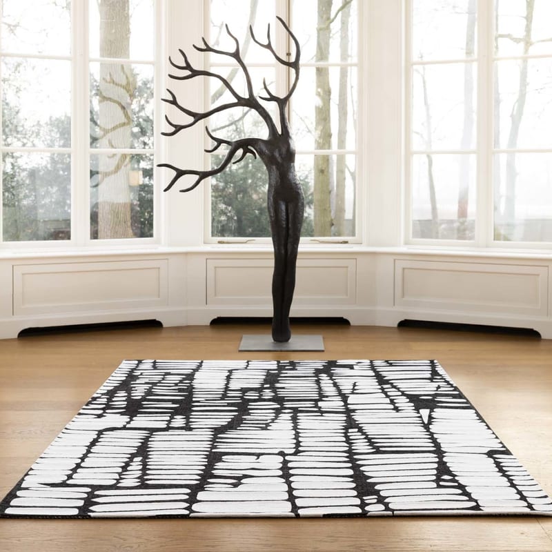 Mart Visser Vloerkleed ICXS 25 - Black White