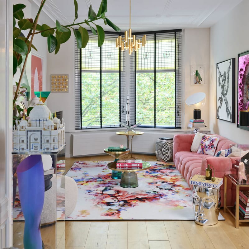 Design vloerkleed Play Alive Pink 93 - Fred van Leer X Bram Reijnders