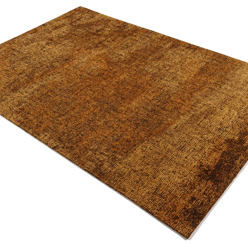Marina 18 - Laagpolig vloerkleed in gemêleerd Caramel / Brown