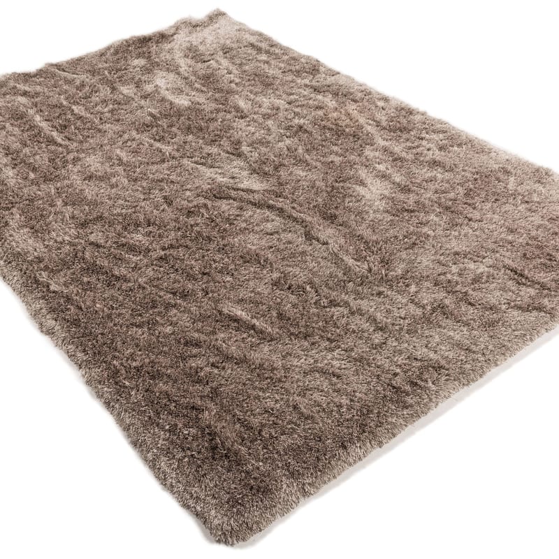Noëlle Riche 13 - Hoogpolig vloerkleed in Linnen Grey