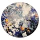 Rond vloerkleed - Play Alive Blue 95